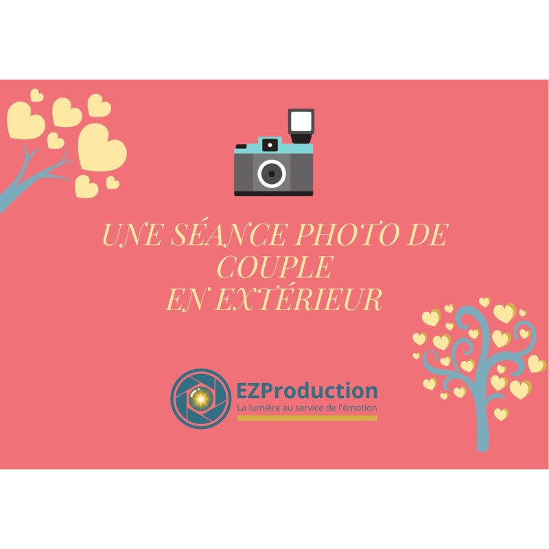 Séance photo couple 1h extérieur Grenoble