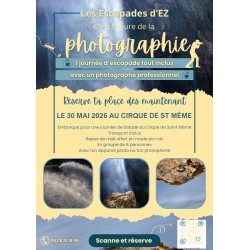 Escapade photographique 30 mai 2026 Cirque de Saint Même