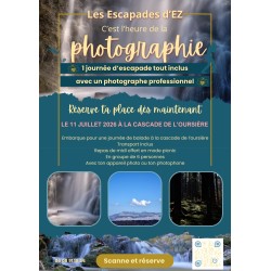Cascade de l'Oursière Escapade photographique 11 juillet 2026