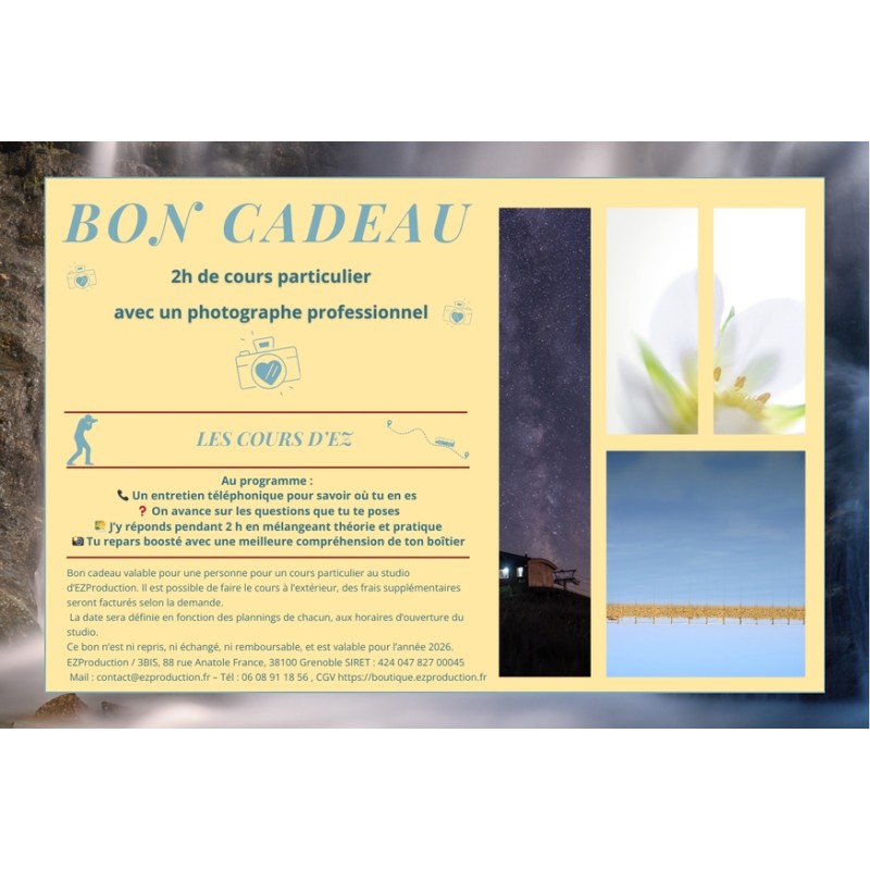 Cours particulier de photo à Grenoble a offrir – Apprends à lire la lumière et à maîtriser ton appareil !