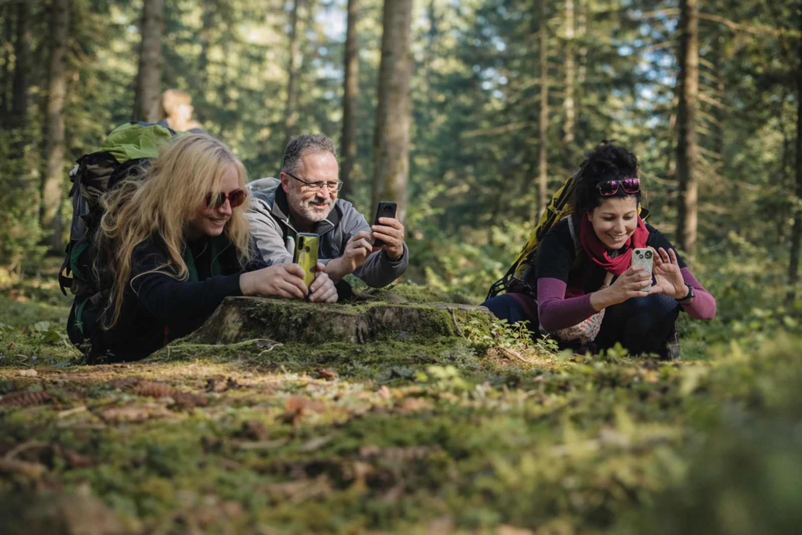 Groupe de stagiaires photographes en Isère belledonne - L'Académie d'EZ