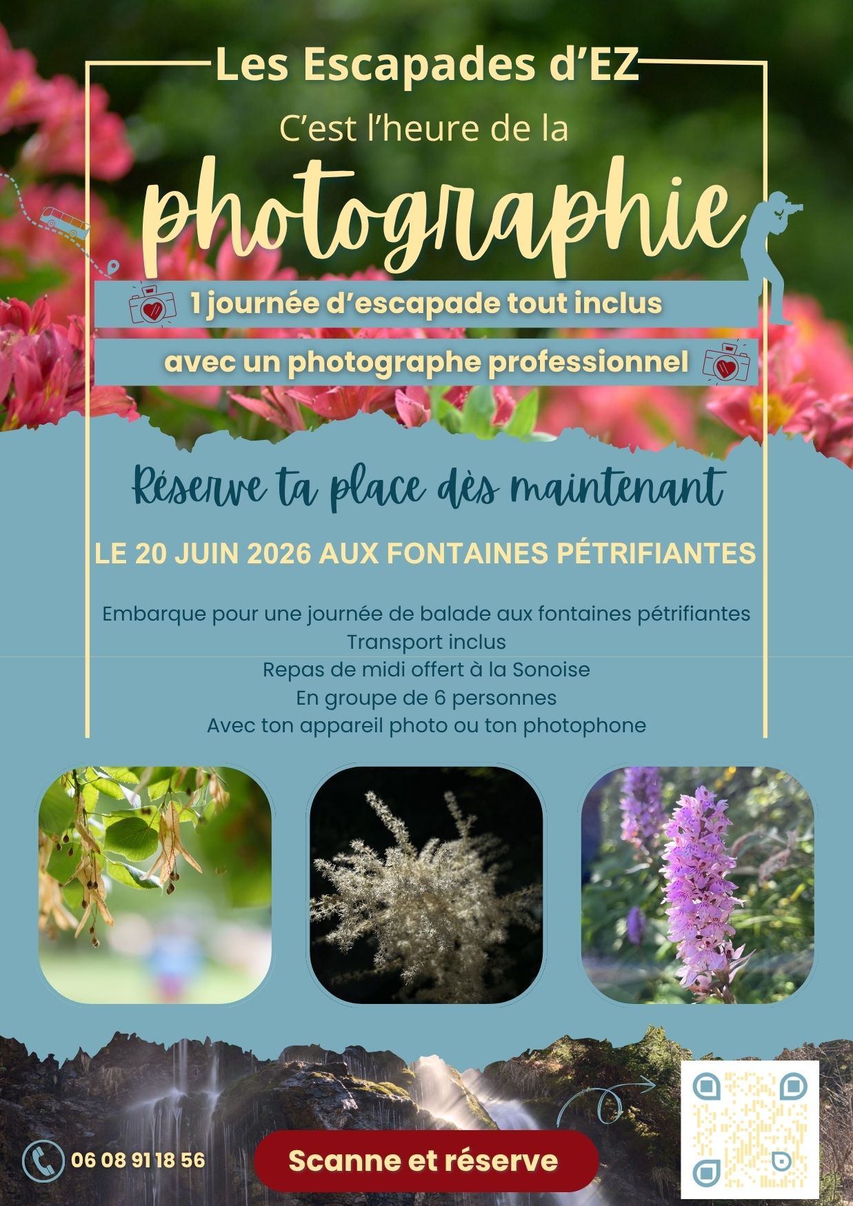 balade dans le vercors aux fontaines pétrifiantes