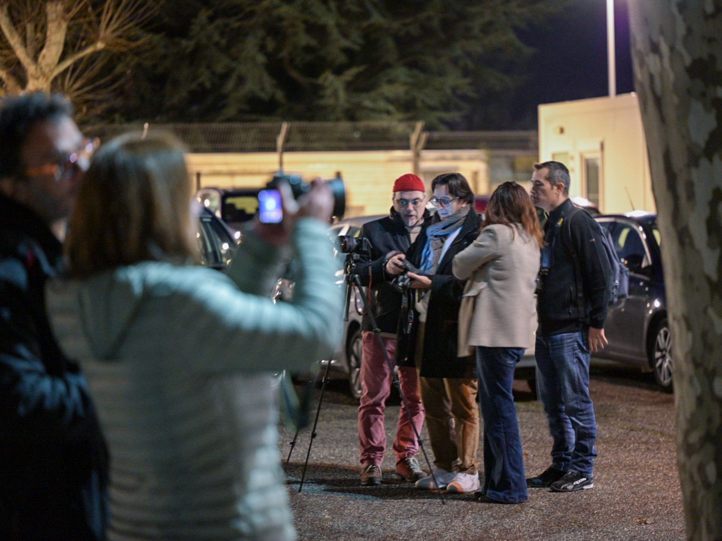 groupe d'élève photographe en situation d'apprentissage à Grenoble l'Académie d'EZ